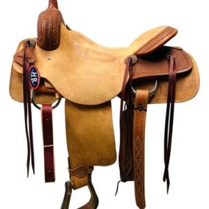 15" to 17" HR Hud Roberts Ranch Cutter Saddle 726