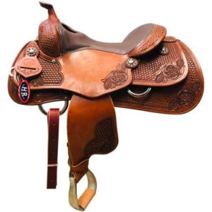 15" to 17" HR Hud Roberts Reining Saddle 763