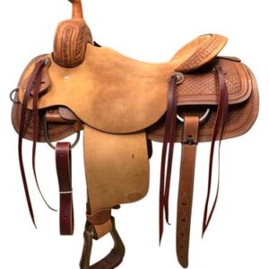 16" to 17" Hud Roberts HR Ranch Cutter Saddle 318