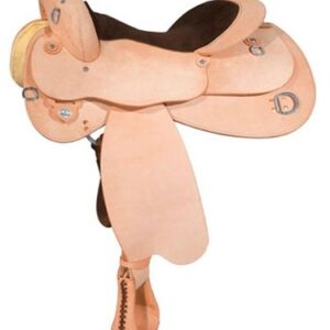 14.5" to 17" Circle Y Roughout Training Saddle 1439