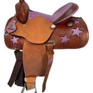 14.5Inch Used Tahoe Western Tack Barrel Saddle