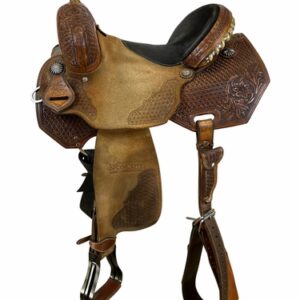 14 Inch Used Reinsman Marlene Mcrae Special EFFX Barrel Saddle SP4242