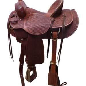 SOLD 2024/04/13j PRICE REDUCED!! 15.5Inch Used Billy Cook High Country Rancher Saddle 2175