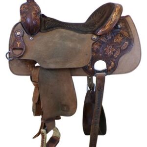 PRICE REDUCED! 15.5Inch Used Circle Y All-Around Helena Saddle 2724