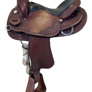15.5Inch Used Crates Reining Saddle 4516
