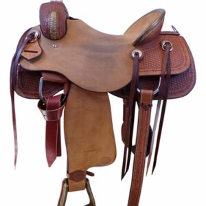 PRICE REDUCED! 15.5Inch Used HR Ranch Saddle 760H