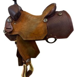 PRICE REDUCED! 15.5Inch Used Performance Purdy Mounted Shooting Saddle 135