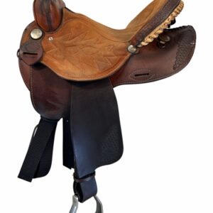 15.5Inch Used Pullman Continental Saddlery Barrel Saddle