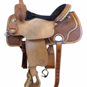 15 Inch Used Circle Y Cheyenne All Around Saddle 2164