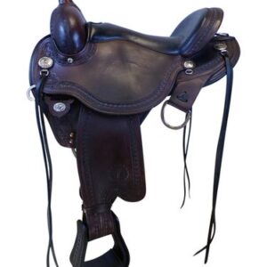 15 Inch Used Circle Y Sheridan Flex2 Trail Saddle 1572