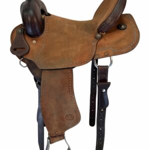 15 Inch Used G Bar G Barrel Saddle 555
