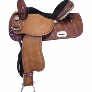 15 Inch Used TexTan Barrel Saddle