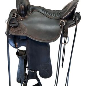 16.5Inch Used Tucker High Plains Trail Saddle T60