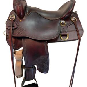 16.5Inch Used Tucker High Plains Trail Saddle T60