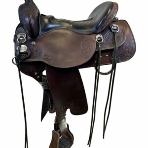 16.5Inch Used Tucker Horizon North Star Trail Saddle 263