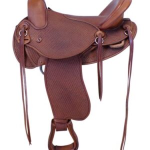 16 Inch Used Ansur Westernair Ranch Trail Saddle