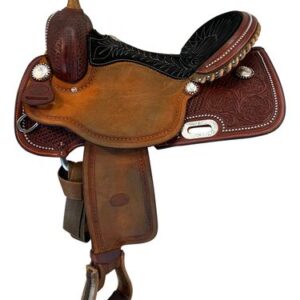 16 Inch Used Billy Cook Barrel Saddle 1930
