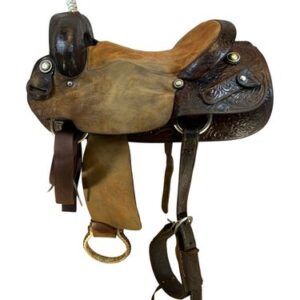 16 Inch Used Billy Cook Cutting Saddle 790
