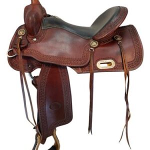 16 Inch Used Billy Cook Trail Saddle 1538