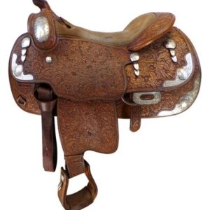 16 Inch Used Blue Ribbon Show Saddle