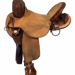 16 Inch Used Circle Y Drover Trail Saddle 2382