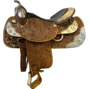 16 Inch Used Tex Tan Show Saddle