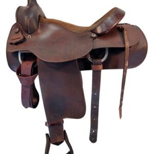 HOLD 2025/05/27j 16 Inch Used TexTan Ranch Saddle