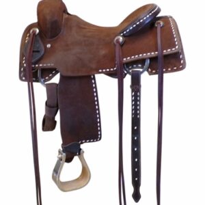 16 Inch Used Trent Ward Ranch Cutting Saddle