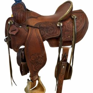 PRICED REDUCED! 16 Inch Used Robert Teskey Roping Saddle