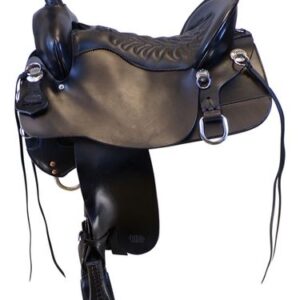 17.5Inch Used Tucker Big Bend Trail Saddle T93