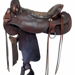 17.5Inch Used Tucker Meadow Creek Trail Saddle 291