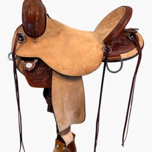17 Inch Used Circle Y Drover Trail Saddle 2382