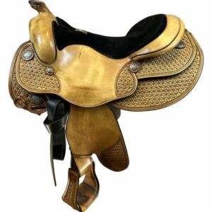 17 Inch Used Harris Lynn Palm Work Saddle