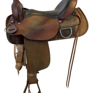 17 Inch Used High Horse Lockhart Cordura Trail Saddle 6910