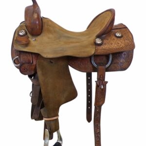PRICE REDUCED! 17 Inch Used Koen Cowhorse Cutting Saddle