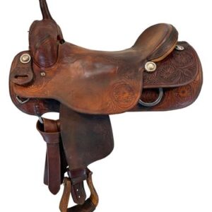 17 Inch Used Richard Oliver Cutting Saddle