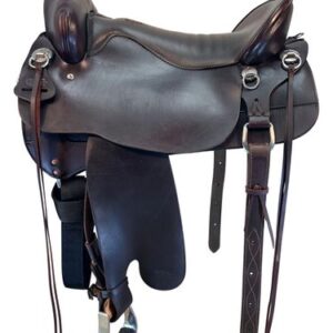 18.5Inch Used Tucker Big Bend Trail Saddle T93
