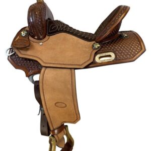 14" - 16" Billy Cook 9 High Half Breed Barrel Saddle 1807
