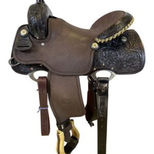14" - 17" Billy Cook Floral All Around Saddle 2445