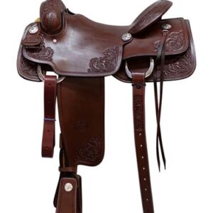 14.5" to 16" Billy Cook Spot Entz Hard Seat OY Ranch Roper Saddle 2162