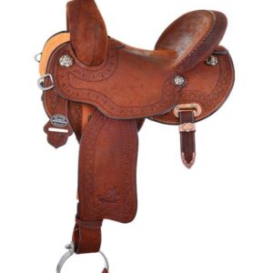 15" Circle Y Josey-Mitchell Renegade Racer Barrel Saddle MJ53