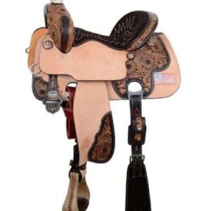 Circle Y Josey Patriot All-Around Saddle MJ43 w/Free Pad