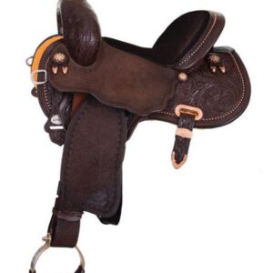 Circle Y Josey Ultimate Cash Barrel Saddle MJ79 w/Free Pad