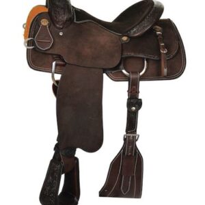 14" to 17" Circle Y Lipan Roping Saddle 4421 w/Free Pad