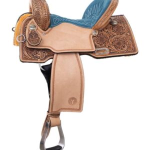 13.5" to 16" Circle Y Maisie Freedom Fit Barrel Saddle 2229