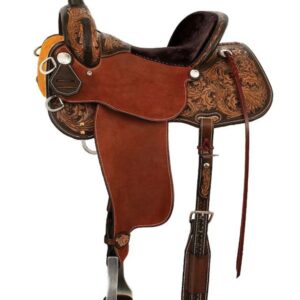 12.5" to 16" Circle Y Team Camarillo Classic Barrel Saddle 4517 w/Free Pad