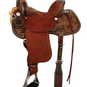 Circle Y Team Camarillo Show Stopper Barrel Saddle 4518 w/Free Pad