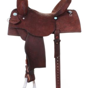 13" to 17" Double J Pozzi Pro Barrel Racer Saddle SBP733