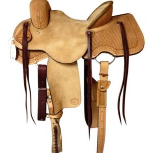 14" to 17" HR Hud Roberts All Around Trail Saddle 719