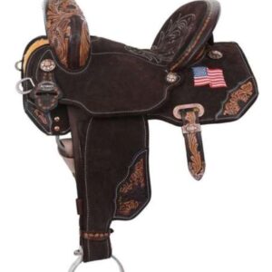 13.5" to 17" Circle Y Martha Josey Lightspeed Barrel Saddle MJ04